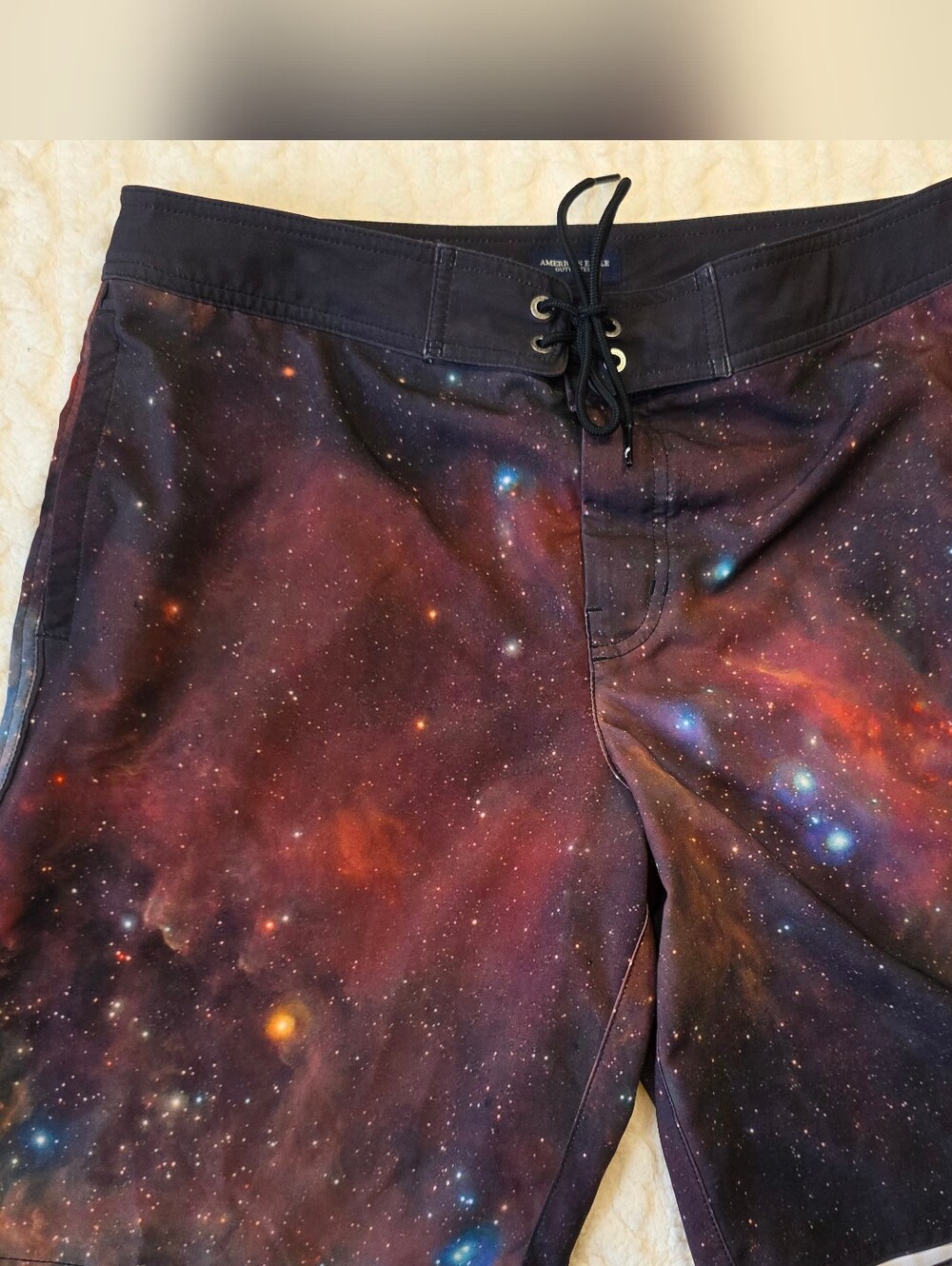 American Eagle Galaxy Print Board Shorts Men’s L